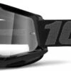 100% STRATA 2 Mask | Black | Clear Glasses
