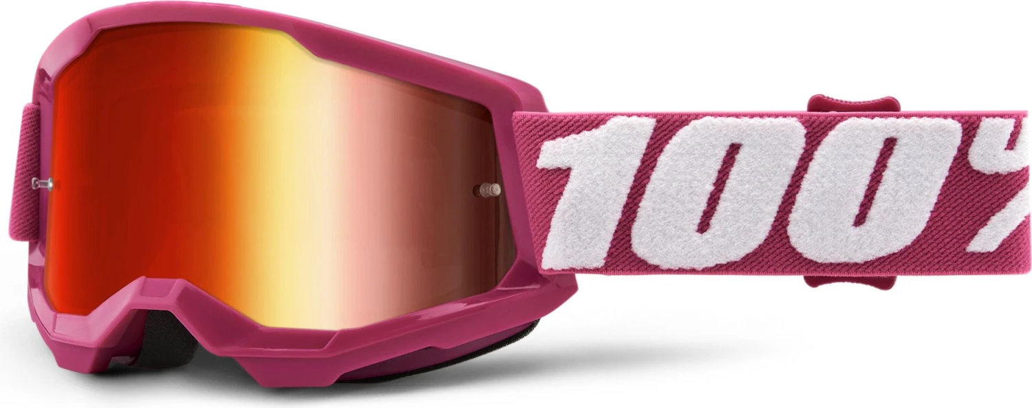 100% STRATA 2 Mask Child | Red | Red Mirror Glasses 1 100% STRATA 2 Mask Child | Red | Red Mirror Glasses