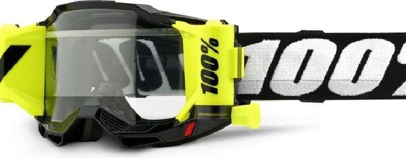 100% ACCURI 2 Mask | Black Forecast | Clear Glasses 1 100% ACCURI 2 Mask | Black Forecast | Clear Glasses