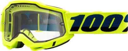100% ACCURI 2 Enduro MTB Mask | Yellow | Clear Glasses 1 100% ACCURI 2 Enduro MTB Mask | Yellow | Clear Glasses