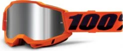100% ACCURI Mask 2 | Orange | Mirror Argents Glasses
