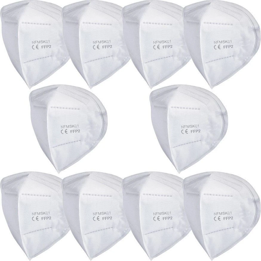 Set Of 6 Frogmask FFP2 White Filters 1 Set Of 6 Frogmask FFP2 White Filters
