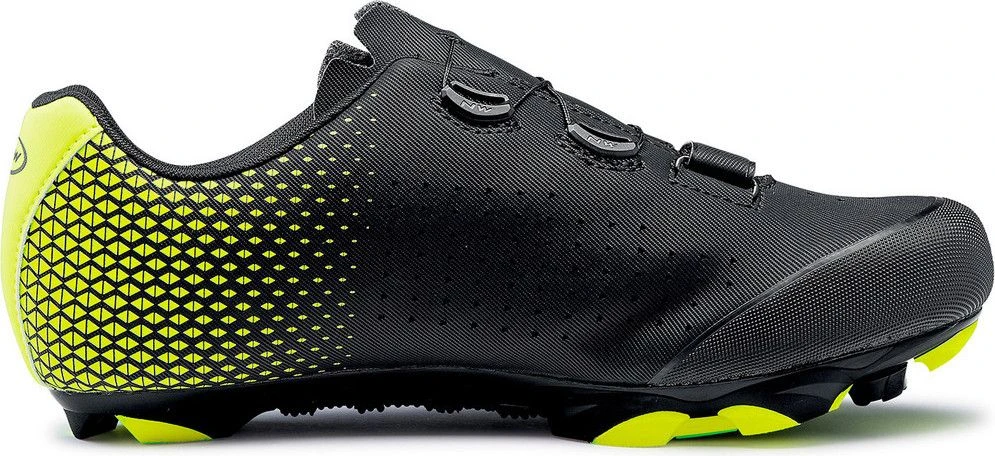 Northwave ORIGIN PLUS 2 Shoes Black / Fluo Yellow 3 Northwave ORIGIN PLUS 2 Shoes Black / Fluo Yellow - Image 3