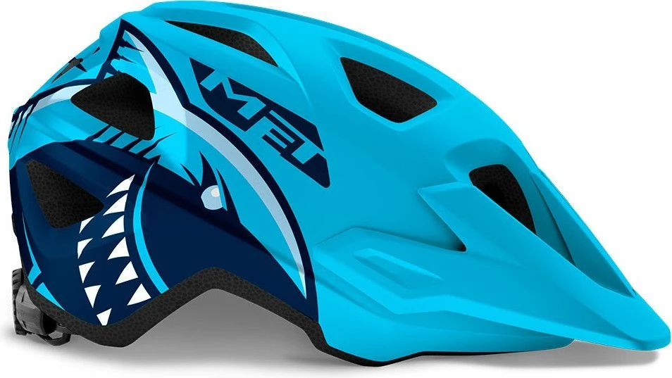 Met Eldar Helmet Blue Shark Matt Child 2 Met Eldar Helmet Blue Shark Matt Child - Image 2