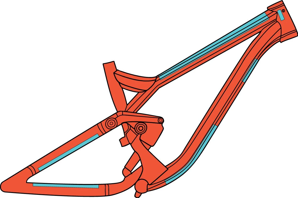 RideWrap Essential Protection Frame Kit Matte Clear 1 RideWrap Essential Protection Frame Kit Matte Clear