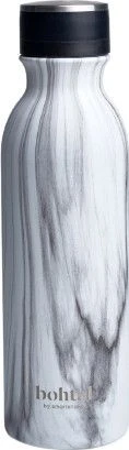 Smartshake Bothal Insulated Bottle 600ml White Marble