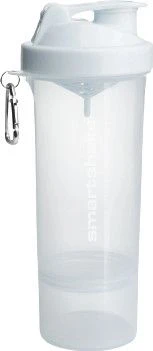 Smartshake Slim 500ml Shaker White