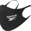 Reebok Face Cover Protective Masks (Pack Of 3) Black