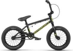BMX Freestyle WeThePeople Riot 14.5TT Matt Black / Yellow