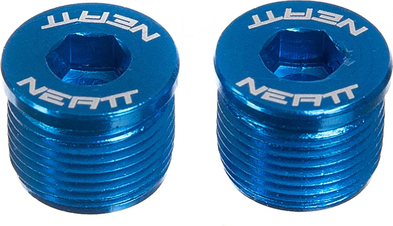 Neatt Attack V2 / Oxygen V2 Blue Pedal Axle Covers (x2) 1 Neatt Attack V2 / Oxygen V2 Blue Pedal Axle Covers (x2)
