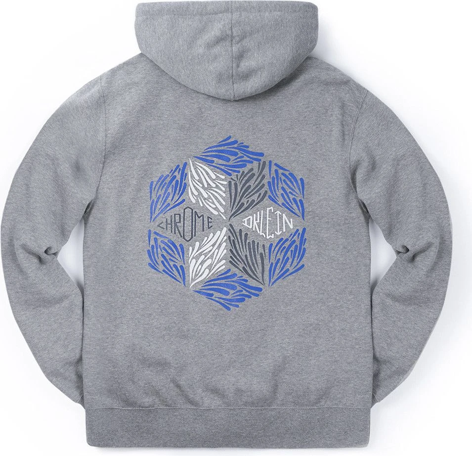 Chrome D. Klein Graphic Hoodie Gray 2 Chrome D. Klein Graphic Hoodie Gray - Image 2