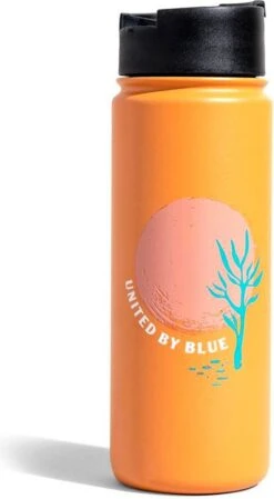 Water Bottle United By Blue Insulated Steel Travel Bottle 18oz RUST 532 Ml