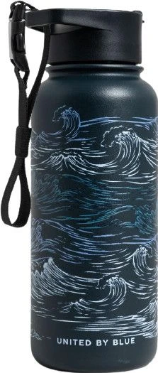 United By Blue Insulated Steel Bottle Blue 946 Ml