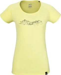 Millet Hazy Mtn T-shirt Yellow Women