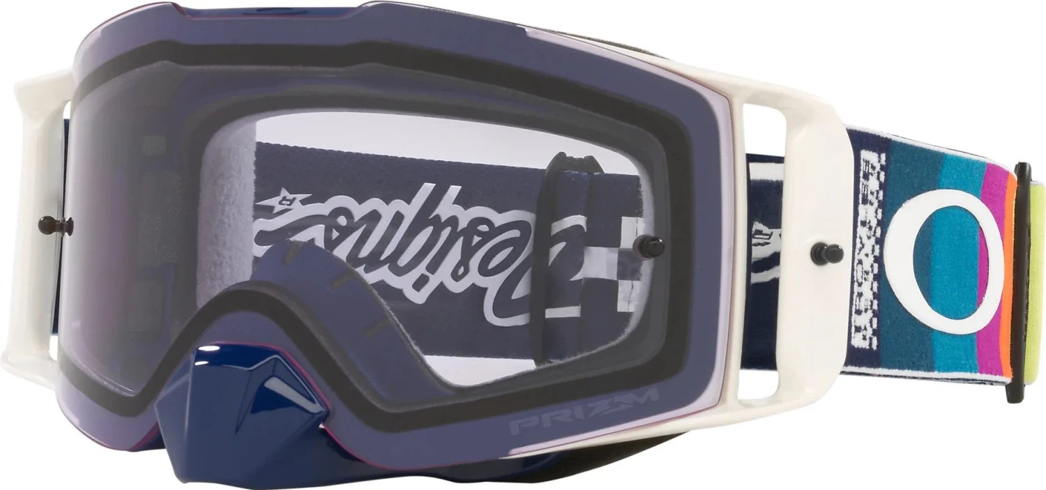 Oakley Front Line Mask Troy Lee Design Prizm MX Transparent White Ref.OO7087-63 1 Oakley Front Line Mask Troy Lee Design Prizm MX Transparent White Ref.OO7087-63