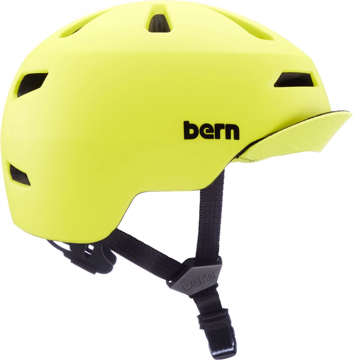 Bern Nino 2.0 Child Helmet Mat Lime 2 Bern Nino 2.0 Child Helmet Mat Lime - Image 2