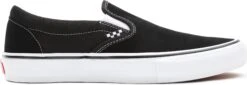Vans Slip-On Black / White Skate Shoes