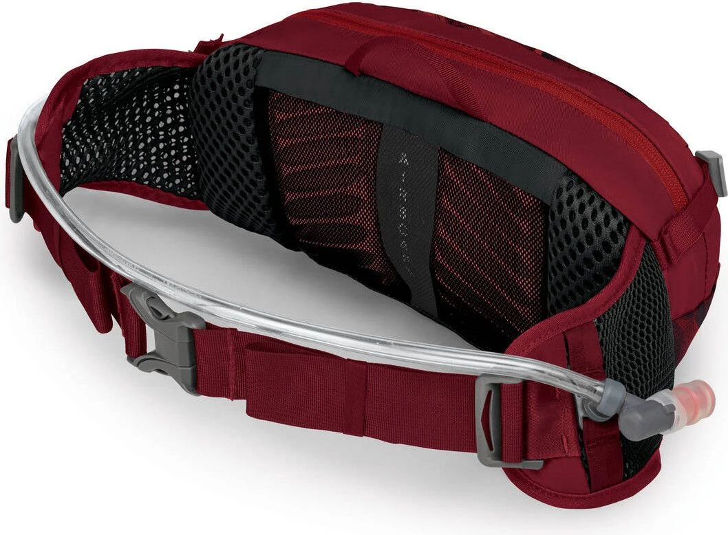 Osprey Seral Hydration Belt 4L Red + Water Bag 1.5L 2 Osprey Seral Hydration Belt 4L Red + Water Bag 1.5L - Image 2