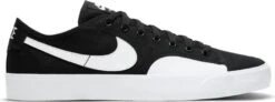 Nike SB Blazer Court Black / White Skateboarding Shoe