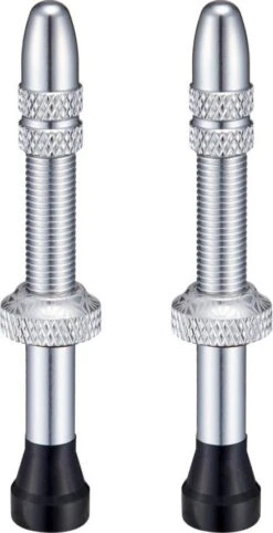 Supacaz Star Valvez 65mm Tubeless Valve Silver