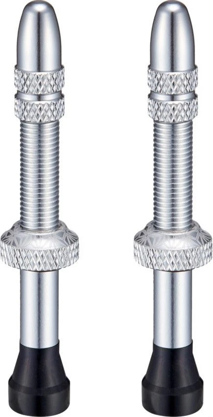 Supacaz Star Valvez 65mm Tubeless Valve Silver 1 Supacaz Star Valvez 65mm Tubeless Valve Silver