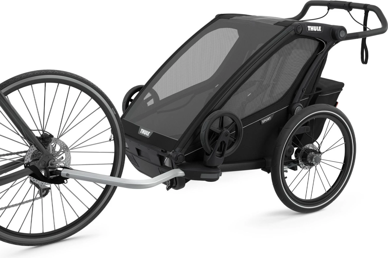 Thule Chariot Sport 2 Black Child Trailer 3 Thule Chariot Sport 2 Black Child Trailer - Image 3