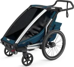 Thule Chariot Cross 1 Blue Child Trailer 6 Thule Chariot Cross 1 Blue Child Trailer -Component Bike Gear 19186026054ccc873d144.45971472