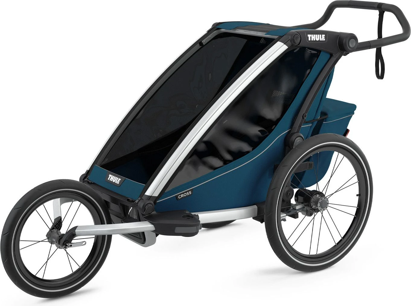 Thule Chariot Cross 1 Blue Child Trailer 4 Thule Chariot Cross 1 Blue Child Trailer - Image 4