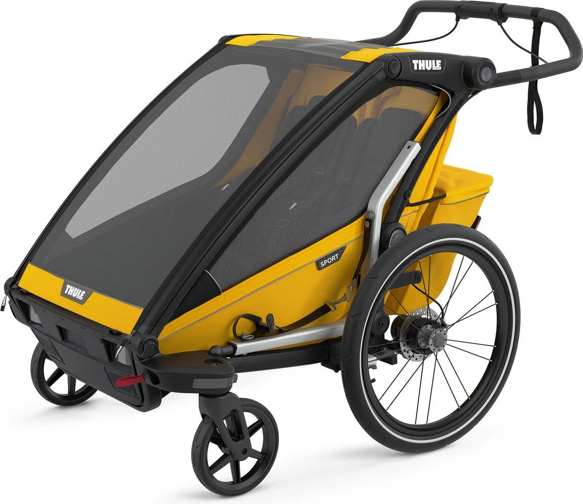 Thule Chariot Sport 2 Spectra Yellow Child Trailer 3 Thule Chariot Sport 2 Spectra Yellow Child Trailer - Image 3
