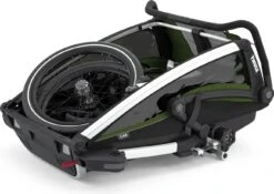 Thule Chariot Cab 2 Childrens Trailer Cypress Green 13 Thule Chariot Cab 2 Childrens Trailer Cypress Green -Component Bike Gear 1918676605876b5414d72.97855272