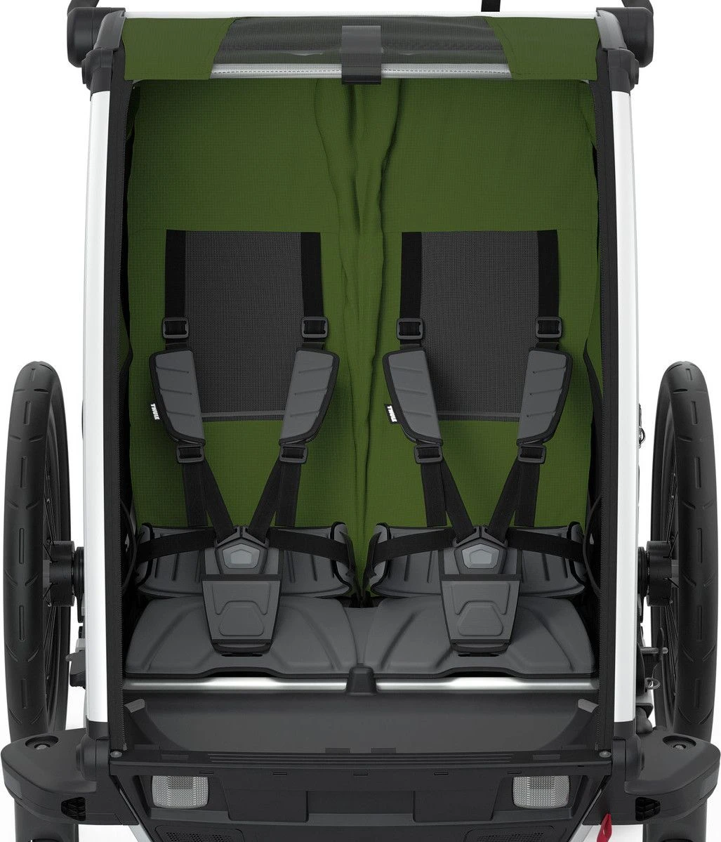 Thule Chariot Cab 2 Childrens Trailer Cypress Green 6 Thule Chariot Cab 2 Childrens Trailer Cypress Green - Image 6