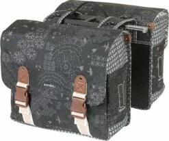 Basil Boheme Double Bicycle Bag 35 Liter Charcoal -Component Bike Gear 192028860d99a0e641f99.27331943