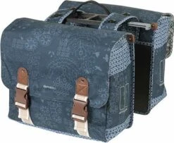 Basil Boheme Double Bicycle Bag 35 Liter Charcoal -Component Bike Gear 192031560d99ace00b628.33058806