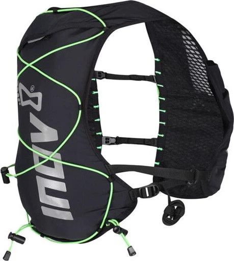 Hydration Jacket Inov-8 Venturelite 4 Vest Black Green Unisex 3 Hydration Jacket Inov-8 Venturelite 4 Vest Black Green Unisex - Image 3