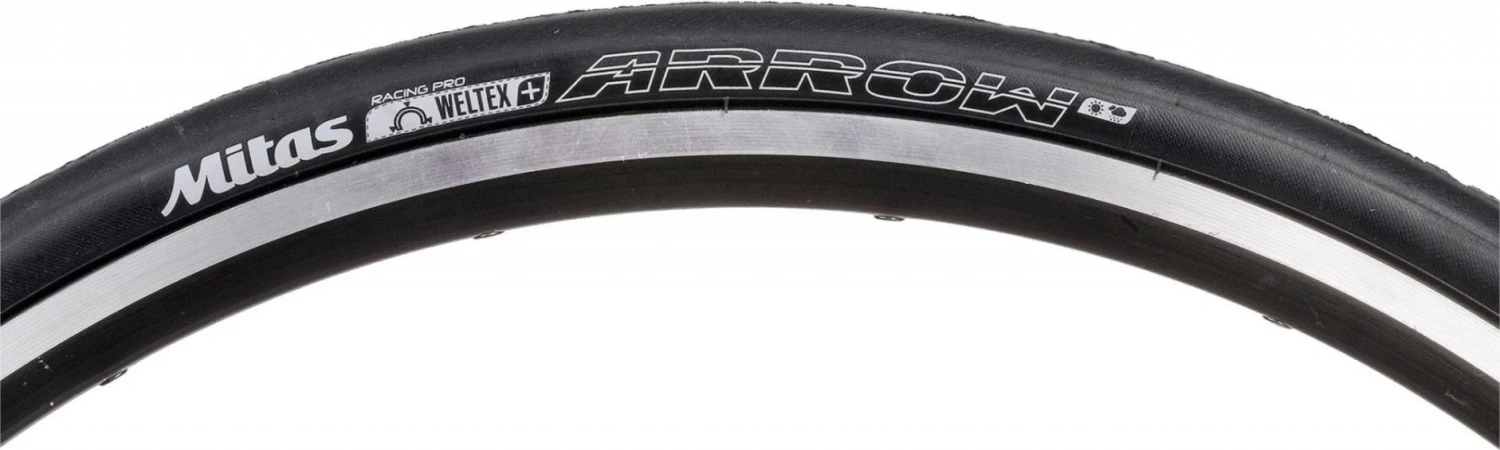 Mitas Arrow 700 Racing Pro SMC Weltex + 127 TPI Tire Black 2 Mitas Arrow 700 Racing Pro SMC Weltex + 127 TPI Tire Black - Image 2