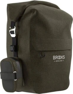 BROOKS ENGLAND Brooks Scape Large Pannier 18-22L Mud Brown -Component Bike Gear 19223706038f846d074c1.85755537