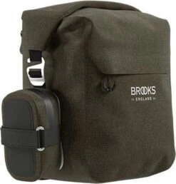 BROOKS ENGLAND Brooks Scape Small Pannier 10-13L Mud Brown -Component Bike Gear 19224546038decfe15407.20786778