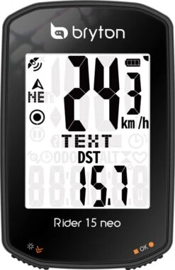 BRYTON Rider 15 NEO E GPS Computer (without Sensor) -Component Bike Gear 19242866023b2d6262365.74312440