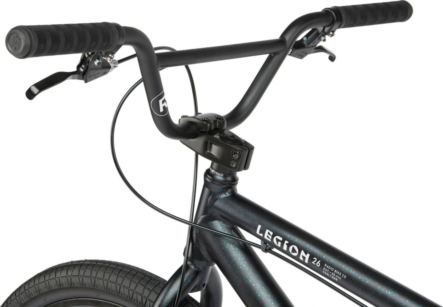 Wheelie Bike Radio Bikes Legion 26'' Black Cosmos 4 Wheelie Bike Radio Bikes Legion 26'' Black Cosmos - Image 4