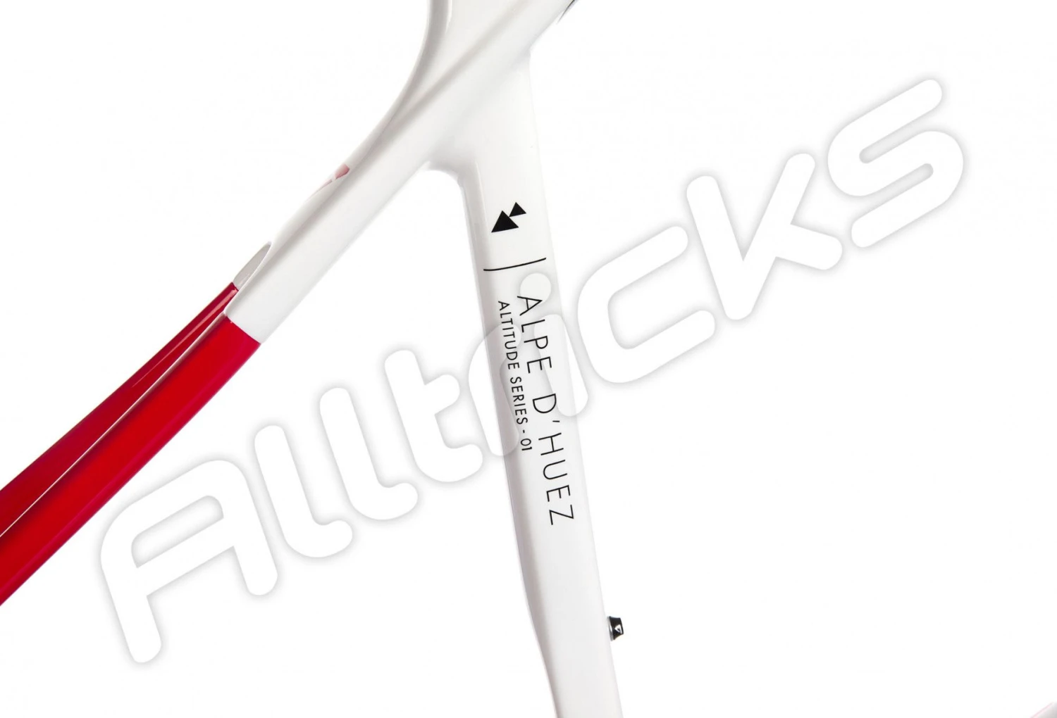 Time Alpe D'Huez Frame / Fork Kit 01 Disc White Racing Red 3 Time Alpe D'Huez Frame / Fork Kit 01 Disc White Racing Red - Image 3