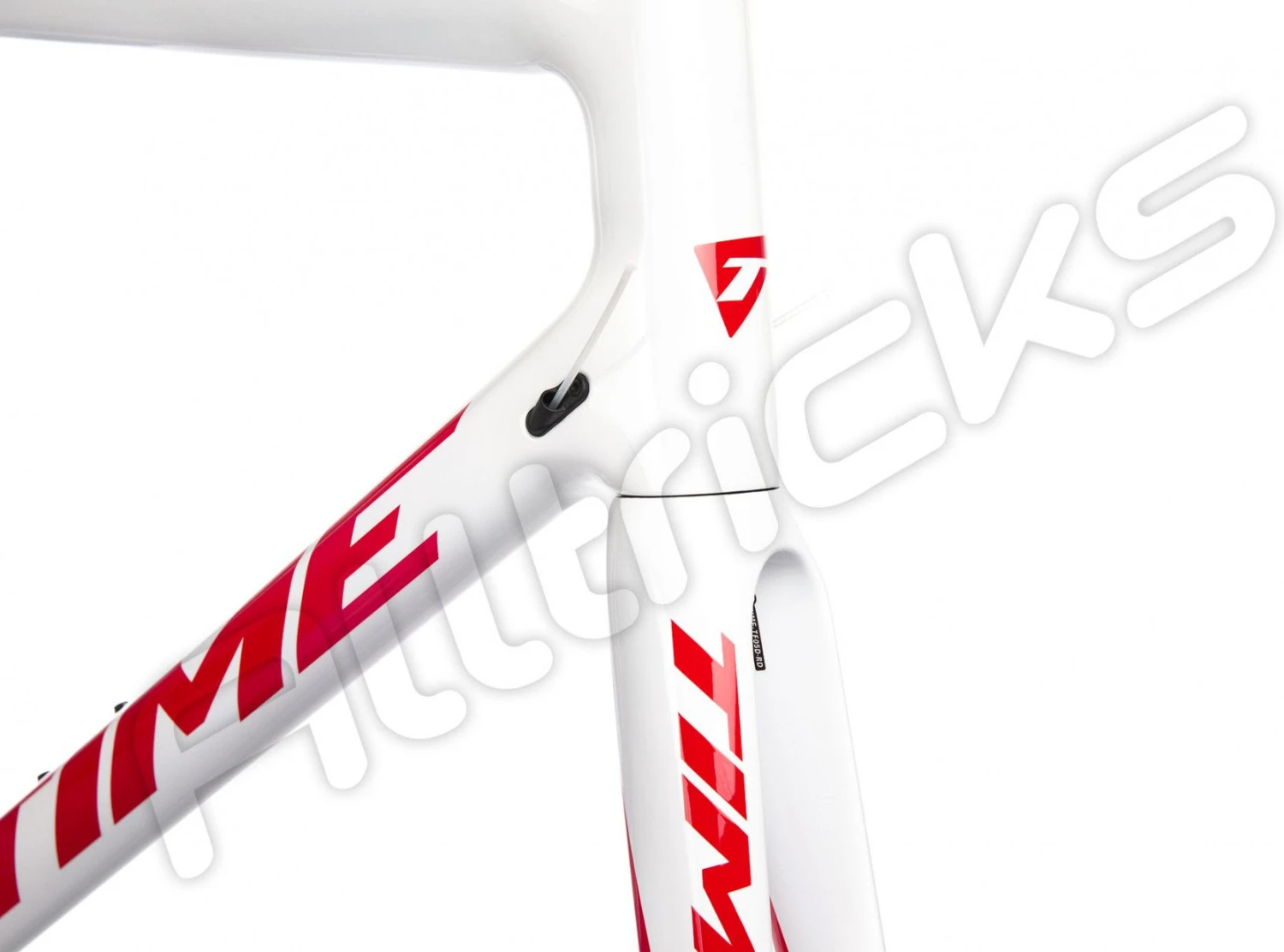 Time Alpe D'Huez Frame / Fork Kit 01 Disc White Racing Red 7 Time Alpe D'Huez Frame / Fork Kit 01 Disc White Racing Red - Image 7