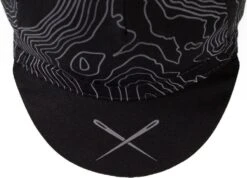 Restrap Yorkshire Contours Cycling Cap Black -Component Bike Gear 2024092617a89bb47e4b7.19575701