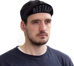 Restrap Yorkshire Contours Cycling Cap Black -Component Bike Gear 2024092617a89c5e86b44.03248602