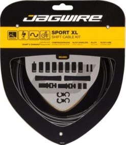 Jagwire Sport XL Shift Kit Black