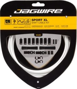 Jagwire Sport XL Shift Kit White