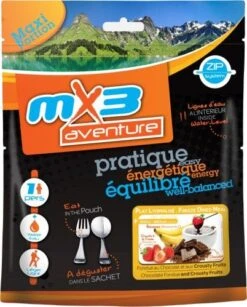 MX3 Freeze-Dried Meal Chocolate Fondue With Crousty Fruits 190g