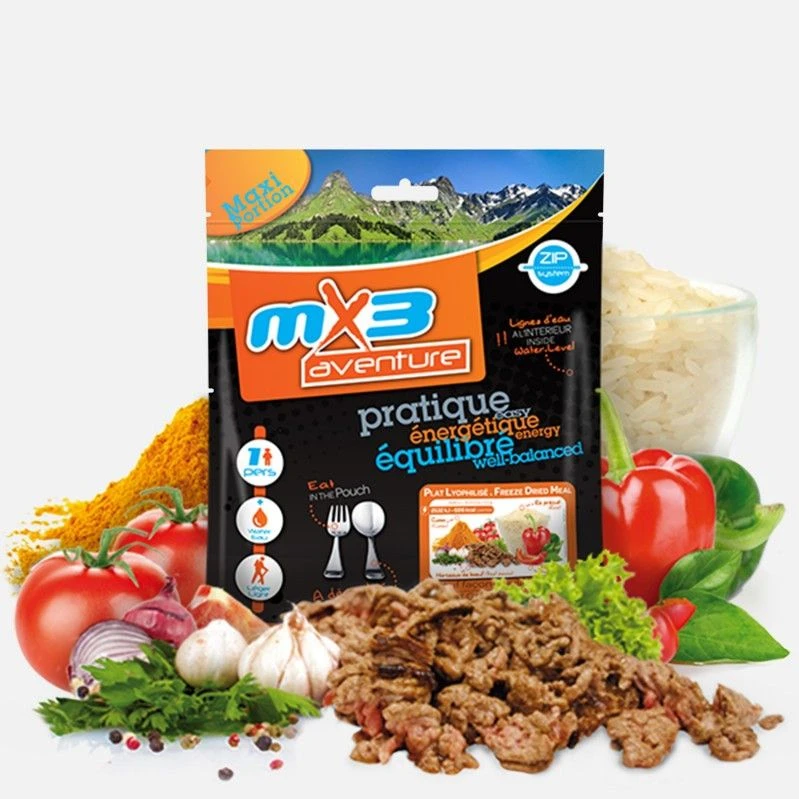 MX3 Freeze-Dried Meal Goulash & Rice Style 400 G 2 MX3 Freeze-Dried Meal Goulash & Rice Style 400 G - Image 2