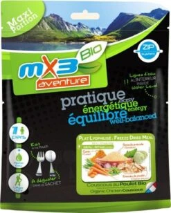 MX3 Freeze-Dried Meal Organic Chicken Couscous 150 G