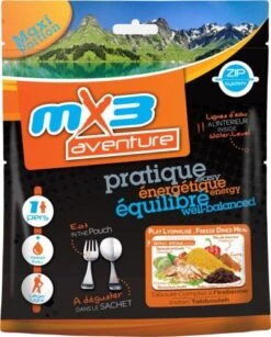MX3 Complete Indian Tabbouleh Freeze-Dried Meal 170 G