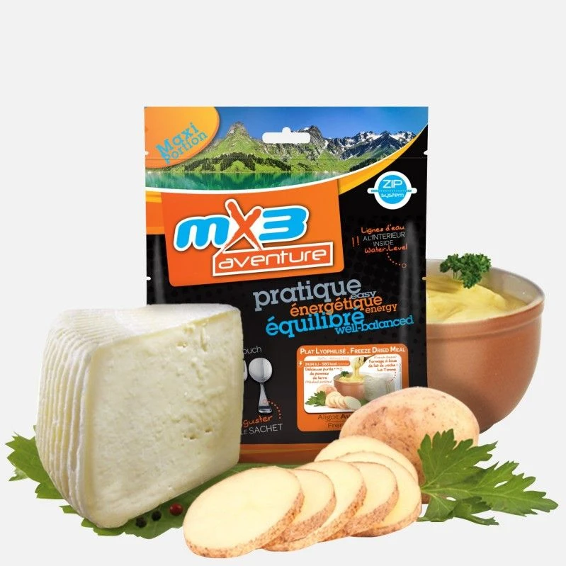Freeze-dried Meal MX3 Aligot Aveyronnais 125 G 2 Freeze-dried Meal MX3 Aligot Aveyronnais 125 G - Image 2
